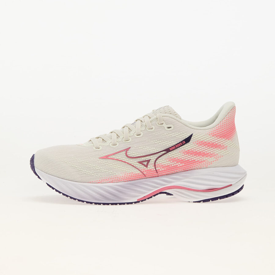 Sneakers Mizuno Wave Rider 28 MIZSnowWhite/ CamelliaRose/ VinI EUR 38-alacsony-ár