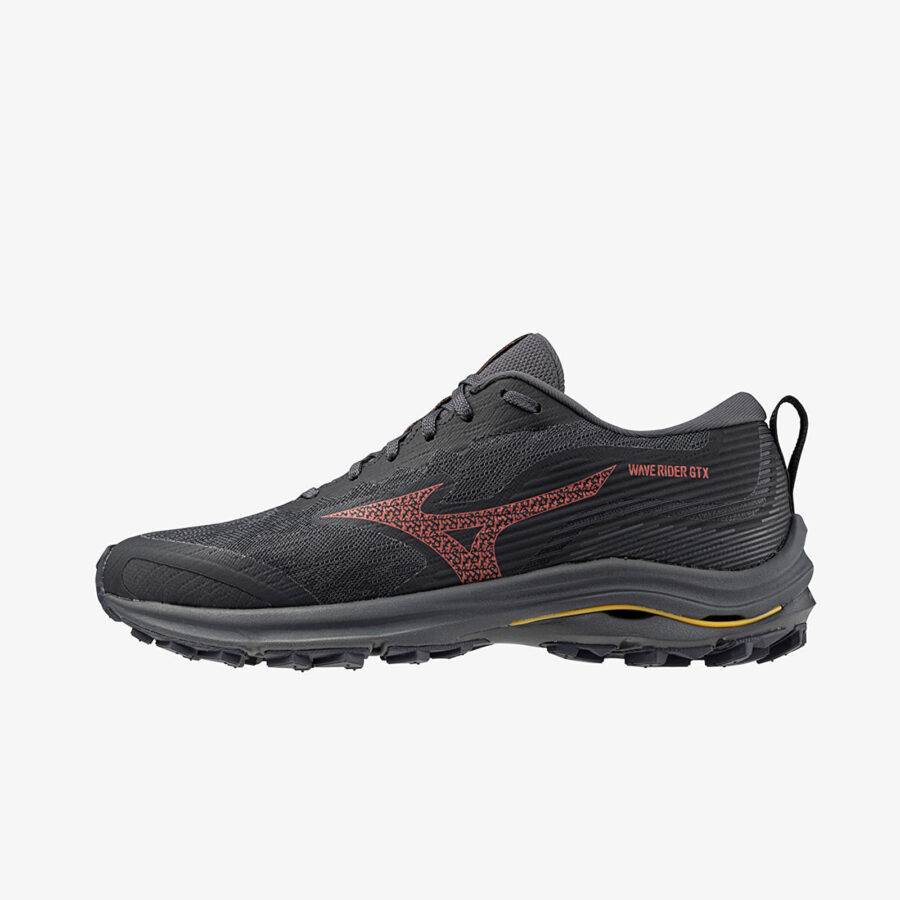 Sneakers Mizuno Wave Rider Gtx Ebony/ Dubarry/ Citrus EUR 38-alacsony-ár