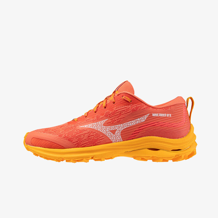 Sneakers Mizuno Wave Rider Gtx Hot Coral/ White/ Carrot Curl EUR 38.5-alacsony-ár