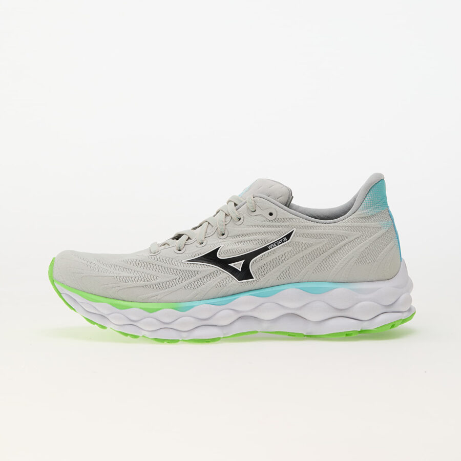 Sneakers Mizuno Wave Sky 8 Nimbus Cloud/ Black/ Green Gecko EUR 42.5-alacsony-ár