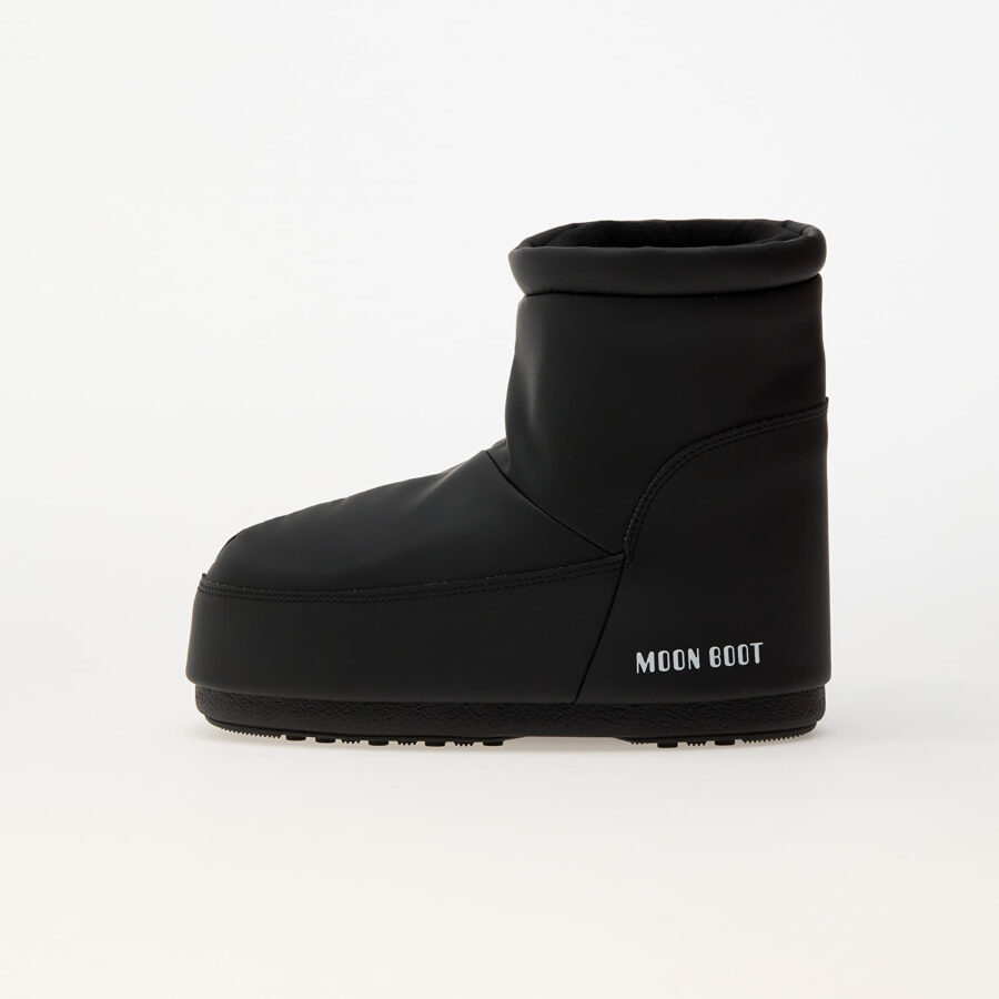 Sneakers Moon Boot Icon Low Nolace Rubber Black EUR 39-41-alacsony-ár