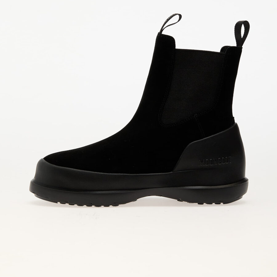 Sneakers Moon Boot Luna Chelsea Suede Black EUR 36-alacsony-ár