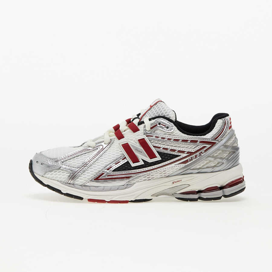 Sneakers New Balance 1906 Silver Metallic/ Classic Crimson/ Sea Salt EUR 42-alacsony-ár