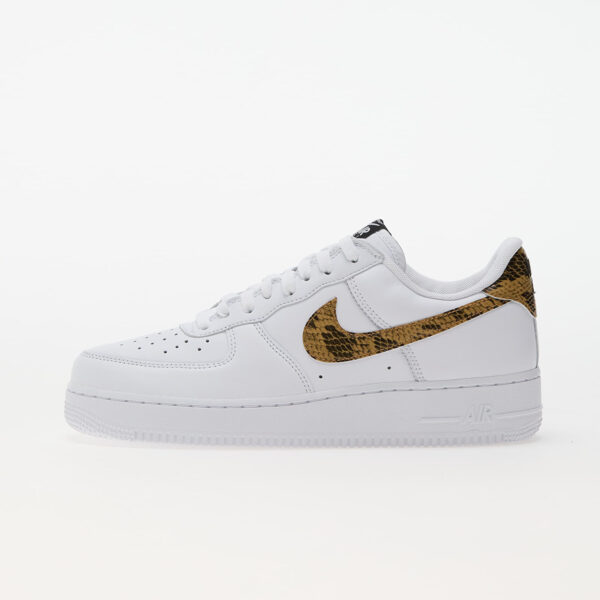 Sneakers Nike Air Force 1 Low Retro Premium QS White/ Elemental Gold-Dark Hazel-Black EUR 36.5-alacsony-ár