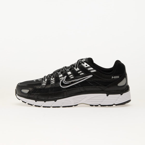 Sneakers Nike P-6000 Black/ Black-White-Metallic Silver EUR 40-alacsony-ár