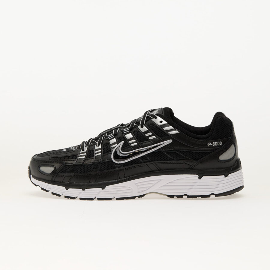 Sneakers Nike P-6000 Black/ Black-White-Metallic Silver EUR 40-alacsony-ár