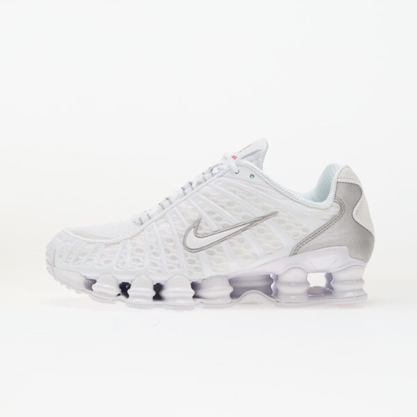 Sneakers Nike Shox TL White/ White-Metallic Silver-Max Orange EUR 44.5-alacsony-ár