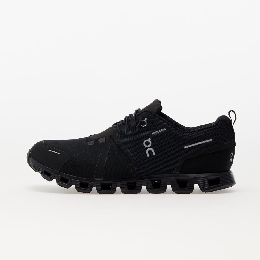 Sneakers On M Cloud 5 Waterproof All Black EUR 45-alacsony-ár