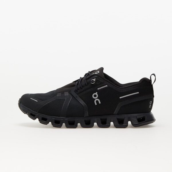 Sneakers On W Cloud Waterproof All Black EUR 38.5-alacsony-ár