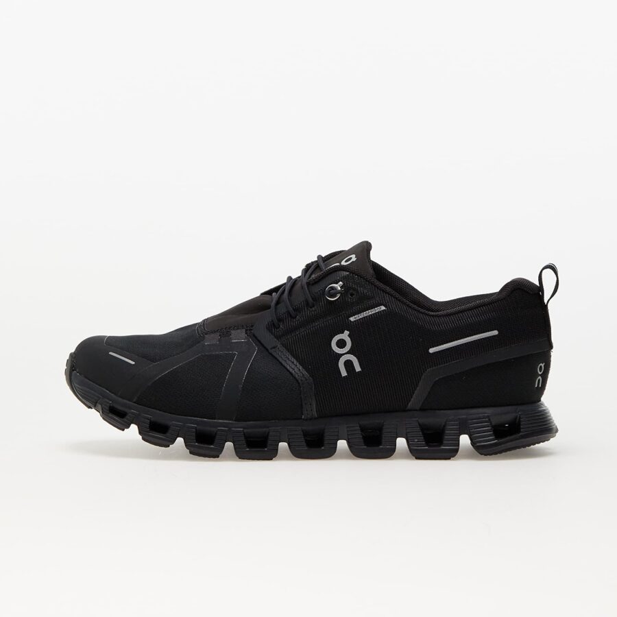 Sneakers On W Cloud Waterproof All Black EUR 38.5-alacsony-ár