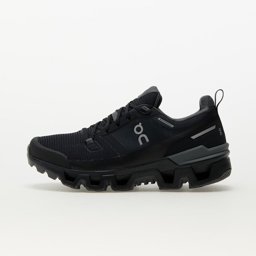 Sneakers On W Cloudwander Waterproof Black/ Eclipse EUR 36.5-alacsony-ár