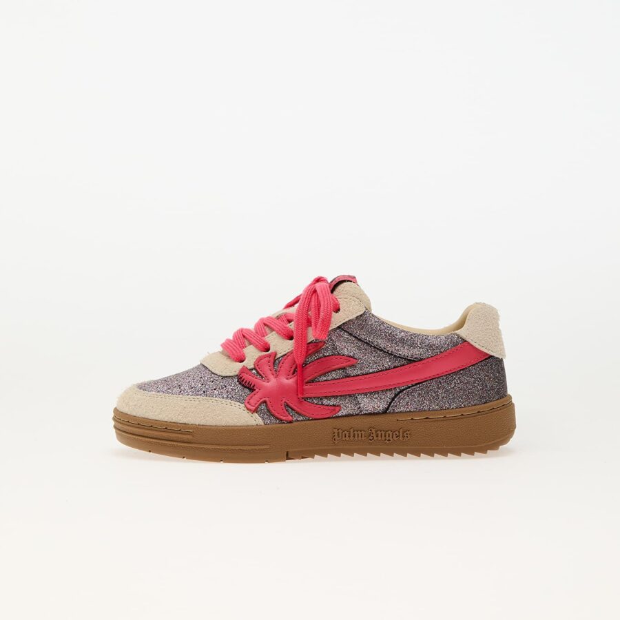 Sneakers Palm Angels Kids Palm Beach University Glitter Silver EUR 32-alacsony-ár