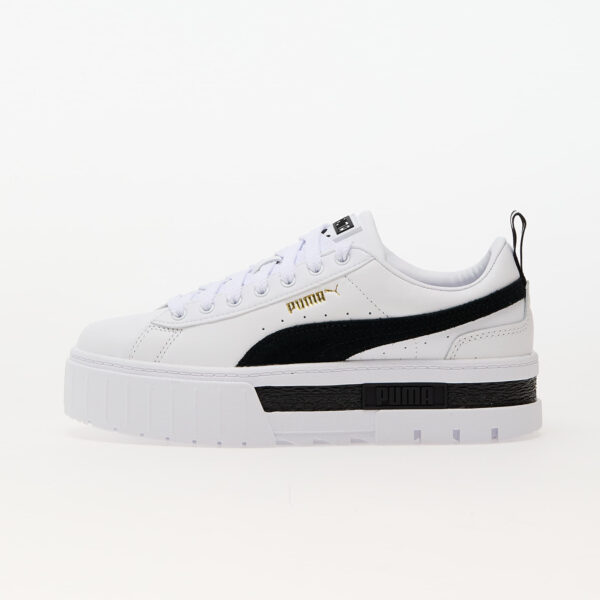 Sneakers Puma Mayze Leather Wn's Puma White-Puma Black EUR 37-alacsony-ár