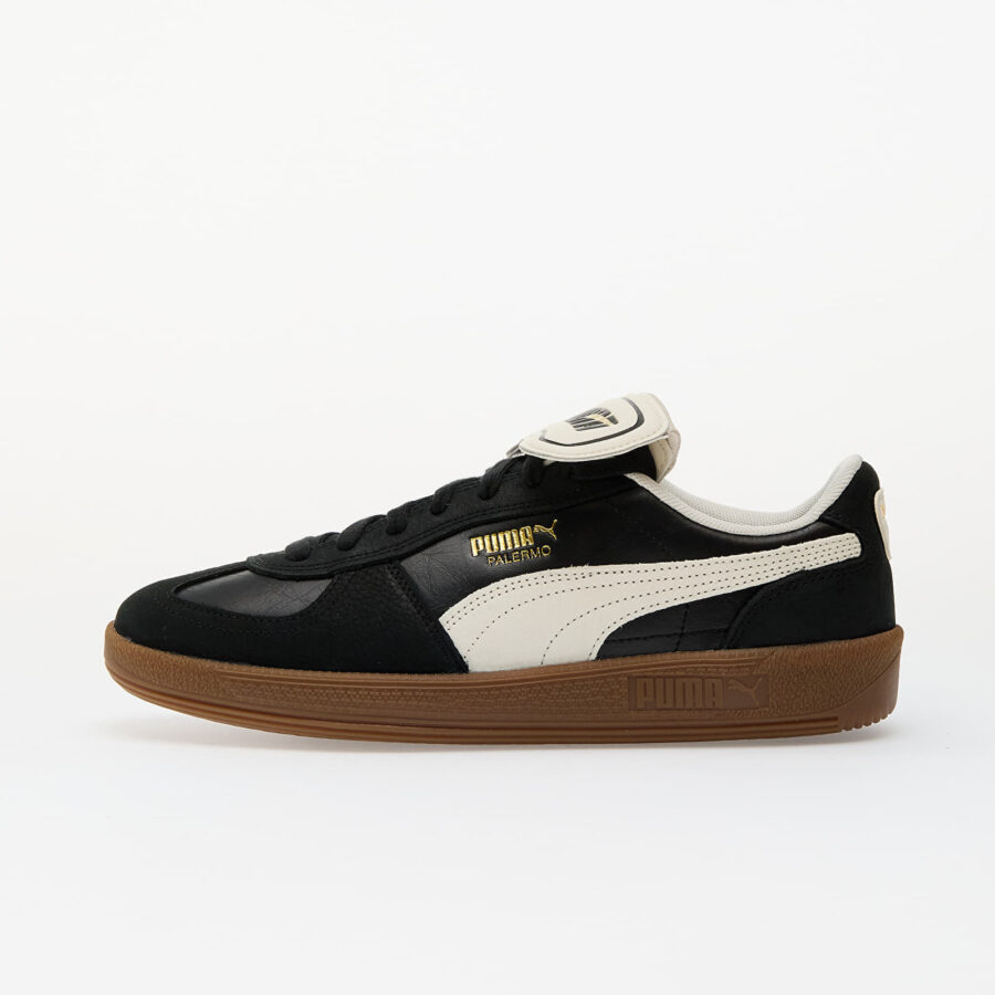 Sneakers Puma Palermo Premium Puma Black-Warm White EUR 36-alacsony-ár