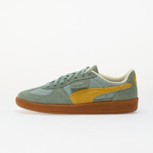 Sneakers Puma Palermo Weathered Green Moon-Sunny Yellow EUR 37.5-alacsony-ár