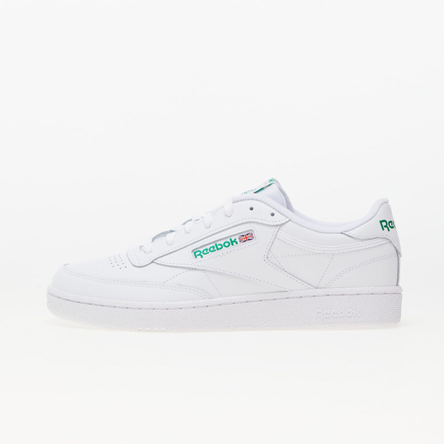 Sneakers Reebok Club C 85 Int-White/ Green EUR 37.5-alacsony-ár