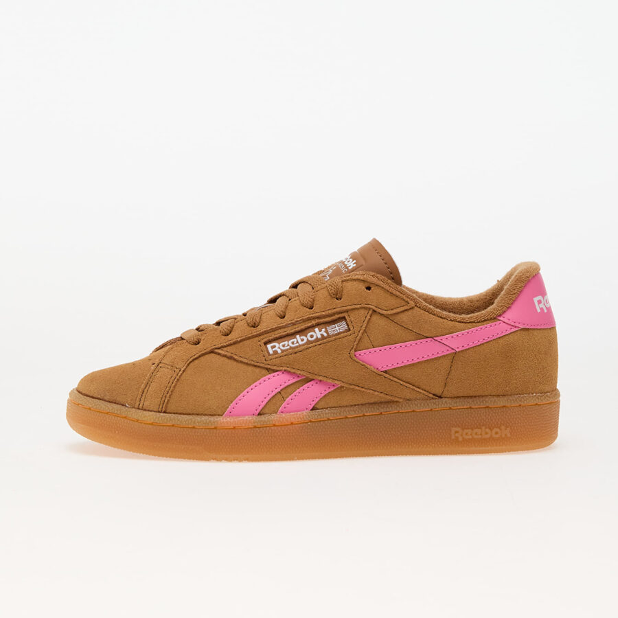 Sneakers Reebok Club C Grounds Uk Wild Brown/ Gum 7/ True Pink EUR 35-alacsony-ár