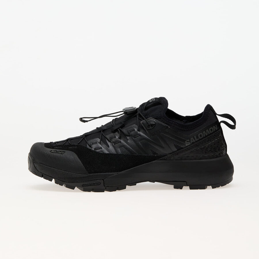 Sneakers Salomon Alpinway Advanced Black/ Black/ Asphalt EUR 36 2/3-alacsony-ár