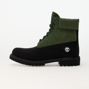 Sneakers Timberland 6 Inch Lace Up Waterproof Boot Black Nubuck/ Dark Green EUR 44.5-alacsony-ár