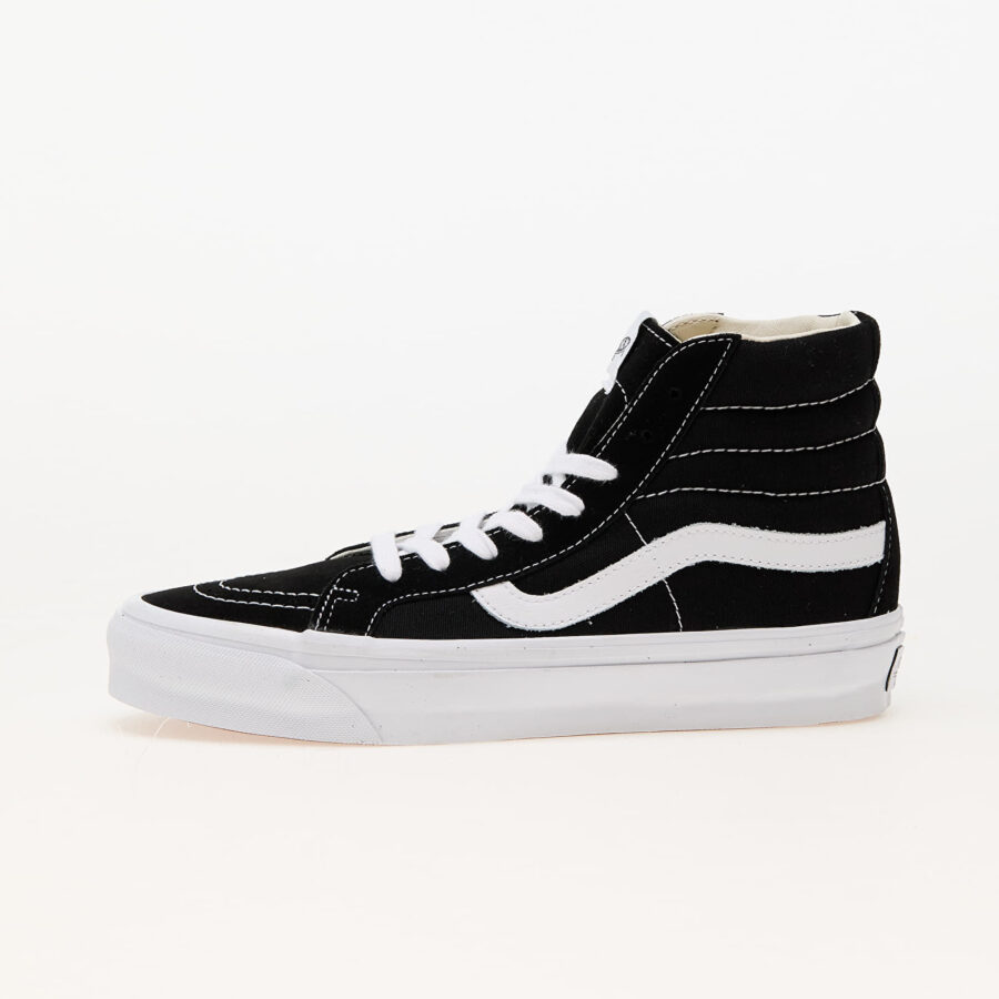 Sneakers Vans Sk8-Hi Reissue 38 LX Black/ White EUR 44.5-alacsony-ár