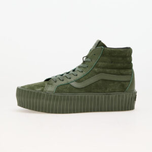 Sneakers Vans Sk8-Hi Reissue 38 Platform LX Suede/Leather Army EUR 38-alacsony-ár
