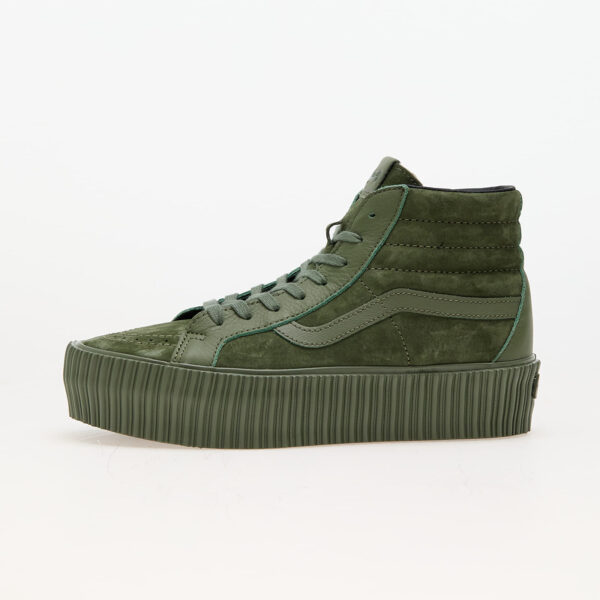Sneakers Vans Sk8-Hi Reissue 38 Platform LX Suede/Leather Army EUR 38-alacsony-ár