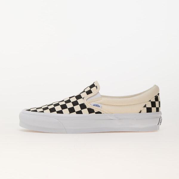 Sneakers Vans Slip-On Reissue 98 LX Checkerboard Black/ Off White EUR 36.5-alacsony-ár
