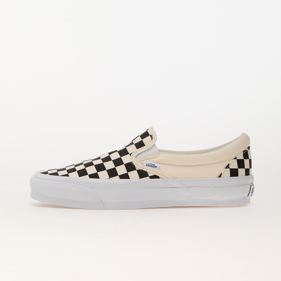 Sneakers Vans Slip-On Reissue 98 LX Checkerboard Black/ Off White EUR 36.5-alacsony-ár