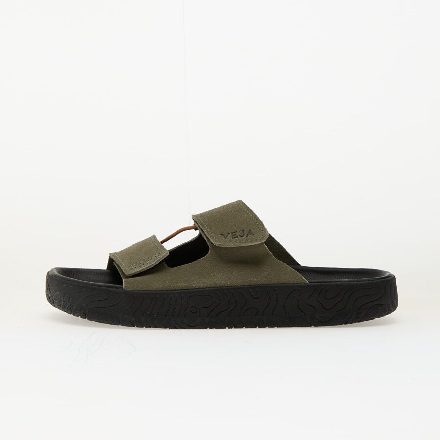 Sneakers Veja Etna Suede Soft Kaki Black EUR 42-alacsony-ár