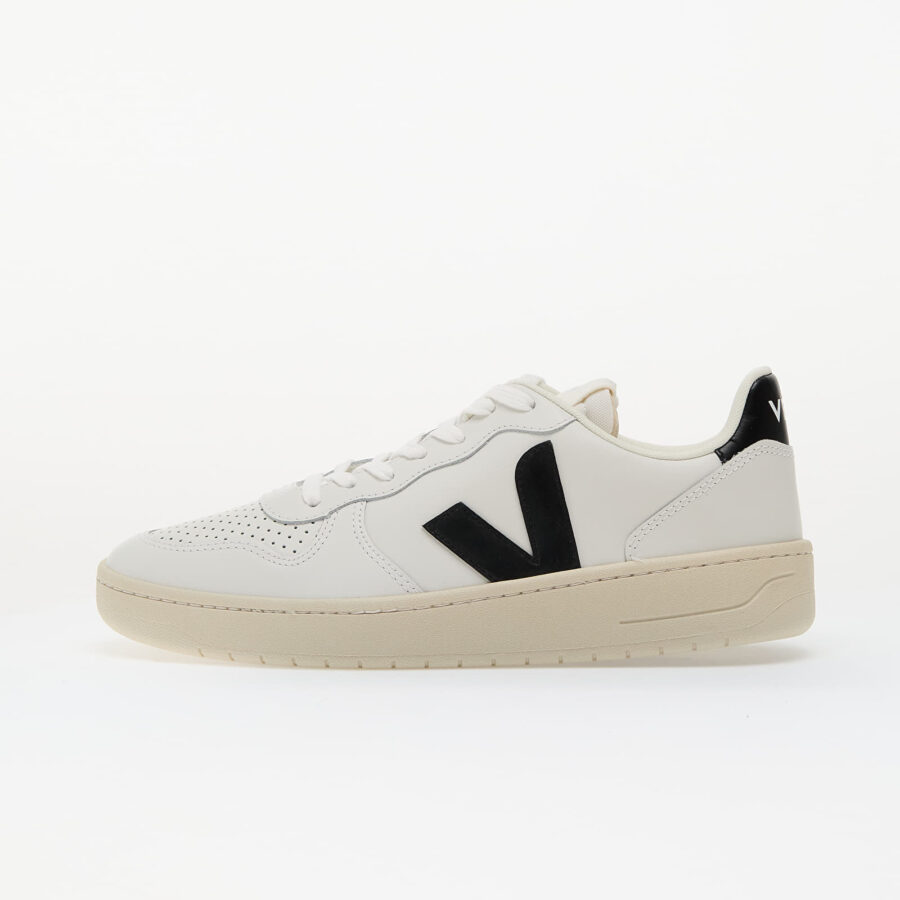 Sneakers Veja V-10 Leather Ex-White_Black EUR 41-alacsony-ár