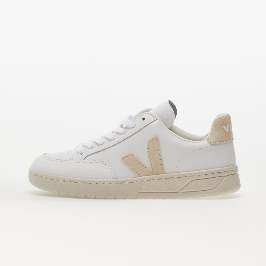 Sneakers Veja V-12 Leather Extra White/ Sable EUR 36-alacsony-ár