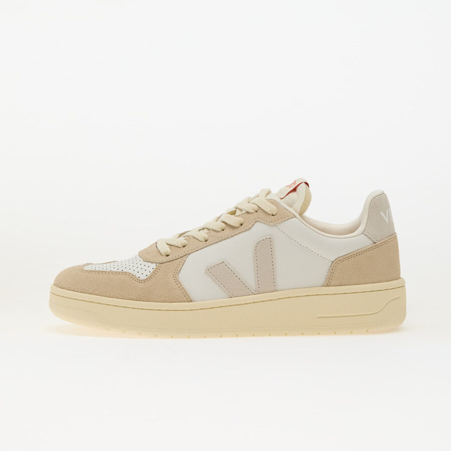 Sneakers Veja V-82 Leather Ex-White Natural Almond EUR 41-alacsony-ár