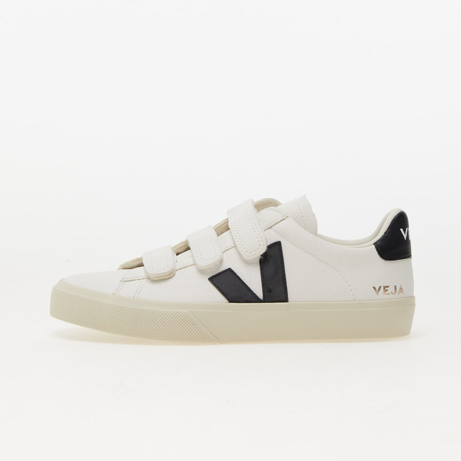 Sneakers Veja W Recife Logo Chromefree Leather Extra White/ Black EUR 37-alacsony-ár
