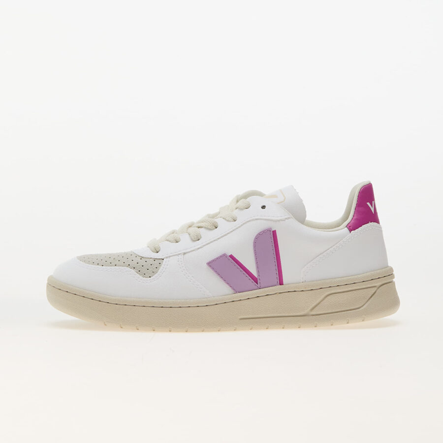 Sneakers Veja W V-10 W II White/ Orchid/ Ultraviolet EUR 36-alacsony-ár