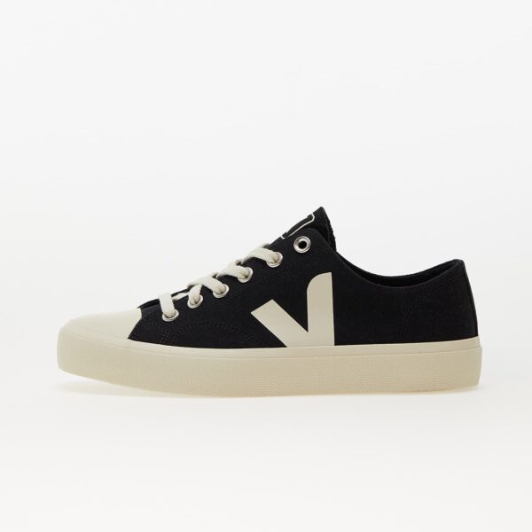 Sneakers Veja Wata II Low Canvas W Black/ Pierre EUR 36-alacsony-ár