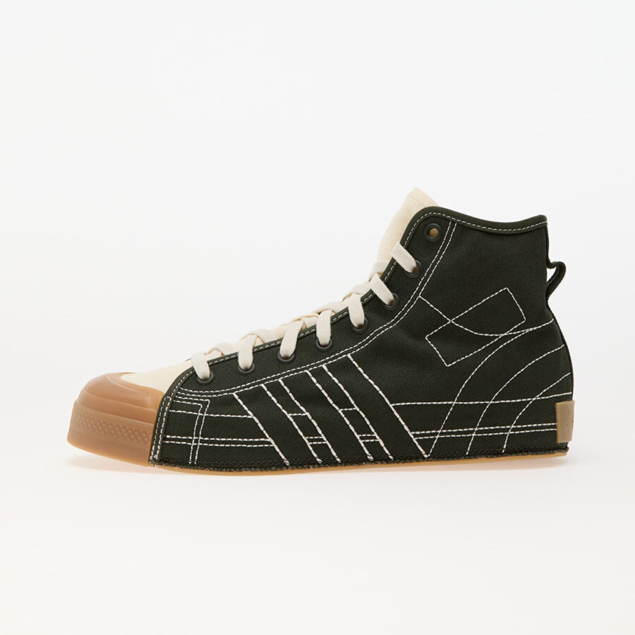Sneakers Y-3 Nizza Hi Night Cargo/ Crew White/ Gum EUR 40 2/3-alacsony-ár