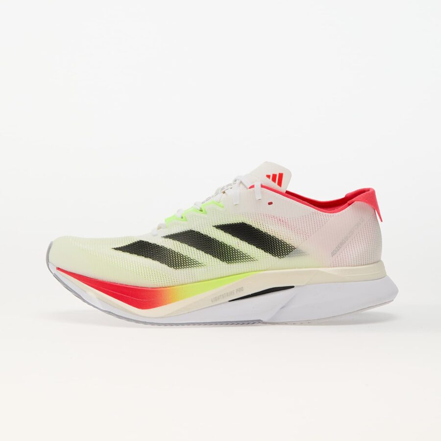 Sneakers adidas Adizero Boston 12 M Ftwr White/ Core Black/ Lucid Red EUR 46-alacsony-ár