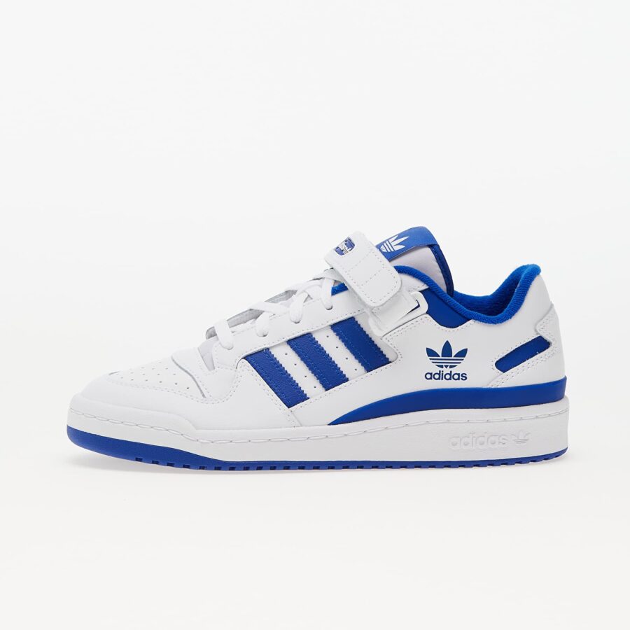 Sneakers adidas Forum Low Ftw White/ Ftw White/ Royal Blue EUR 42 2/3-alacsony-ár