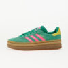 Sneakers adidas Gazelle Bold W Court Green/ Lucid Pink/ Pure Sulfur EUR 35 1/2-alacsony-ár