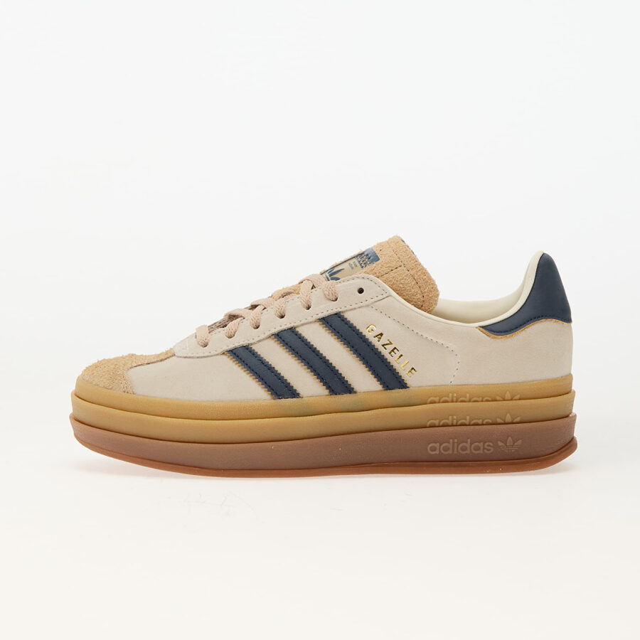 Sneakers adidas Gazelle Bold W Cream White/ Night Indigo/ Magic Beige EUR 35 1/2-alacsony-ár