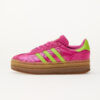 Sneakers adidas Gazelle Bold W Selufu/ Solar Slime/ Gold Metallic EUR 36 2/3-alacsony-ár