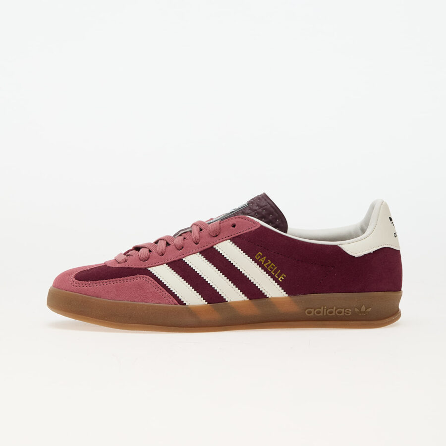 Sneakers adidas Gazelle Indoor Maroon/ Ftw White/ Preloved Crimson EUR 44 2/3-alacsony-ár