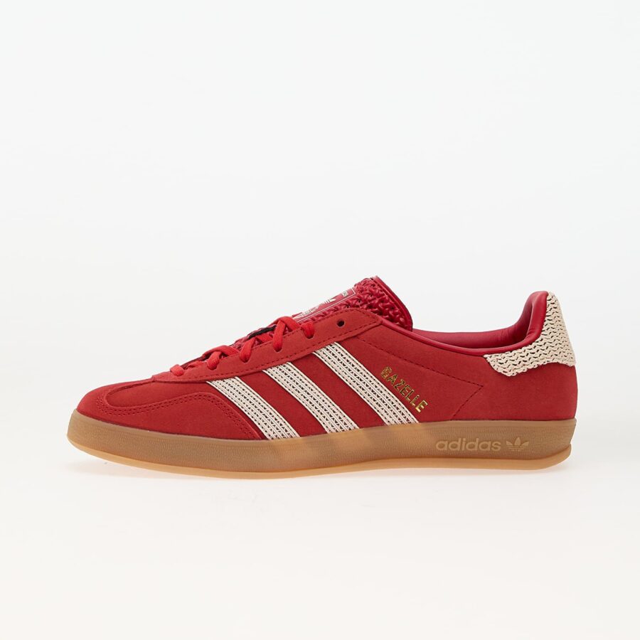 Sneakers adidas Gazelle Indoor W Better Scarlet/ Wonder White/ Gum3 EUR 35 1/2-alacsony-ár
