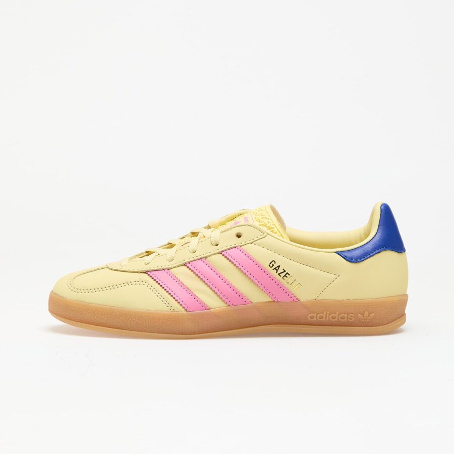 Sneakers adidas Gazelle Indoor W Power Yellow/ Lucid Pink/ Royal Blue EUR 35 1/2-alacsony-ár