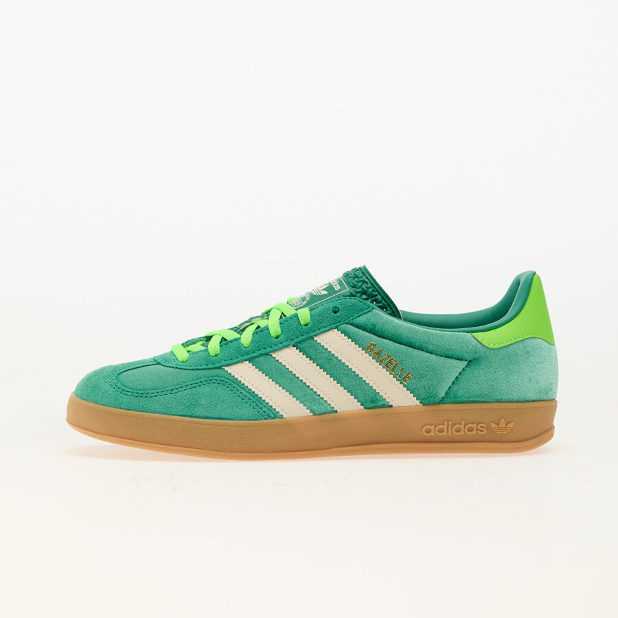 Sneakers adidas Gazelle Indoor W Semi Court Green/ Cream White/ Solar Green EUR 38-alacsony-ár