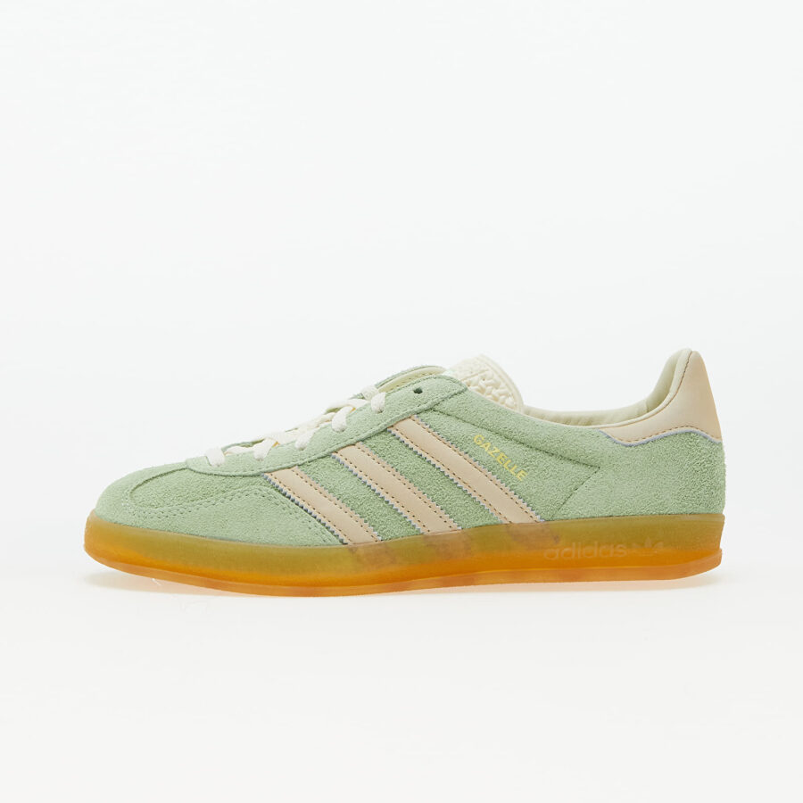 Sneakers adidas Gazelle Indoor W Semi Green Spark/ Almost Yellow/ Core White EUR 40 2/3-alacsony-ár