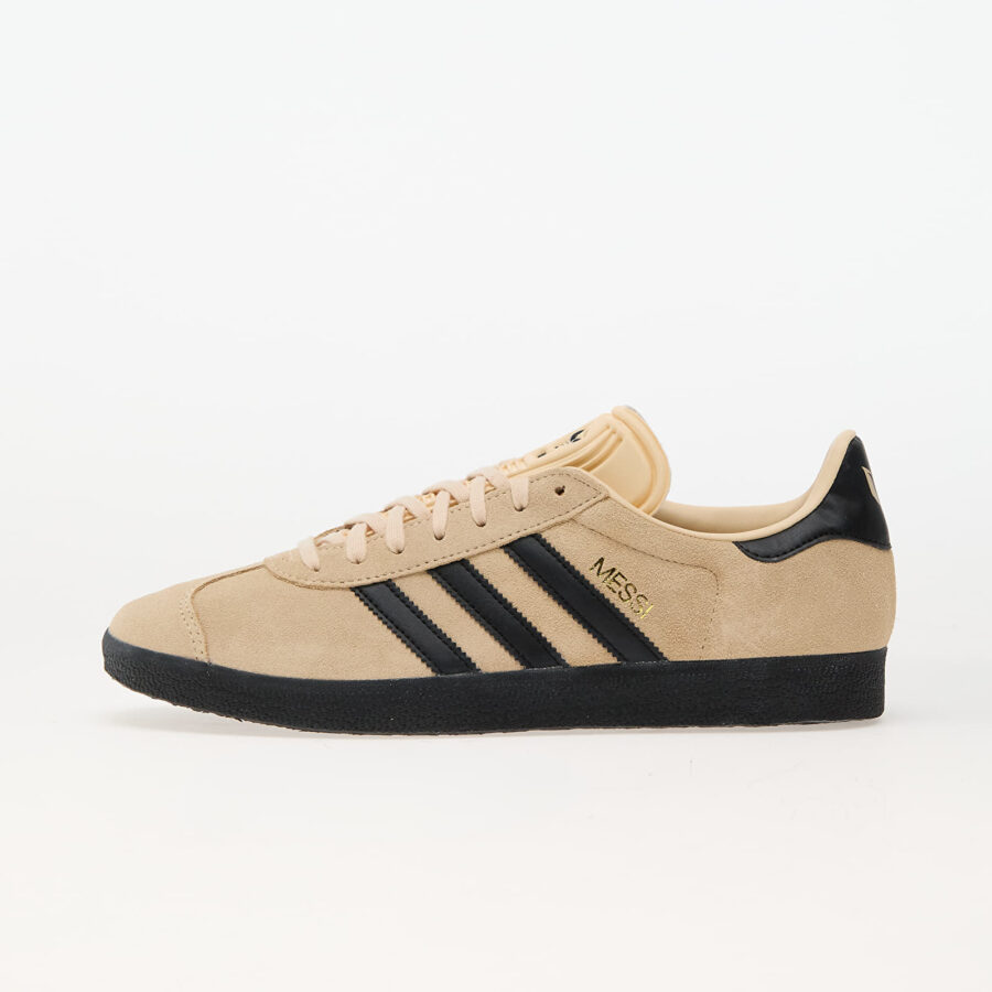 Sneakers adidas Gazelle Messi Crystal Sand/ Core Black/ Gold Metallic EUR 40 2/3-alacsony-ár