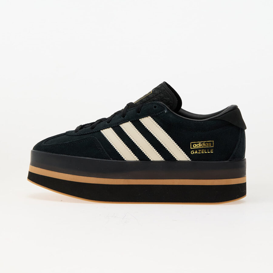Sneakers adidas Gazelle Stack W Core Black/ Cream White/ Gum 3 EUR 40 2/3-alacsony-ár