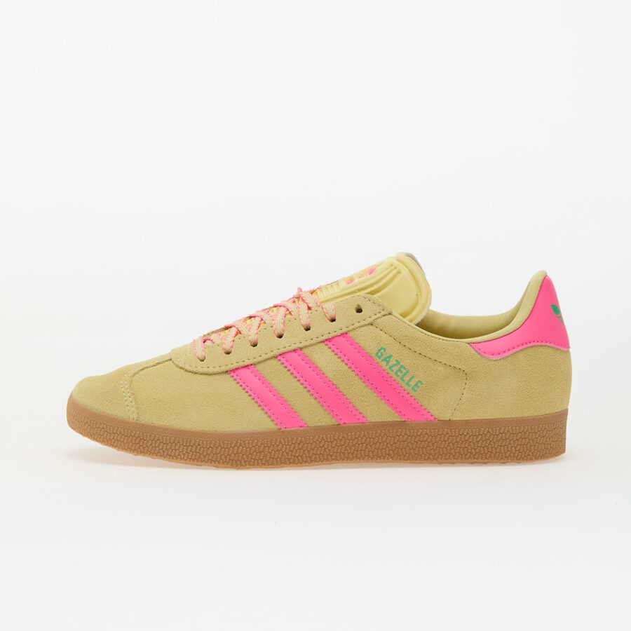 Sneakers adidas Gazelle W Power Yellow/ Lucid Pink/ Gum EUR 42-alacsony-ár