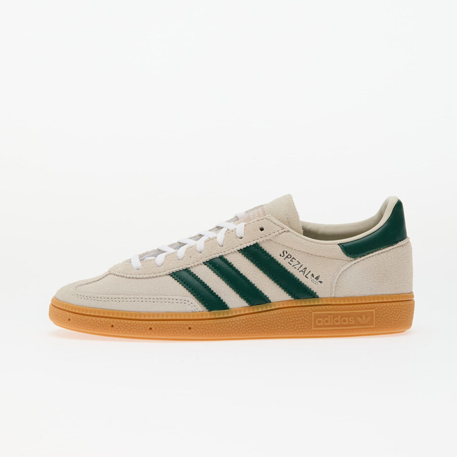 Sneakers adidas Handball Spezial W Aluminium/ Collegiate Green/ Gum1 EUR 36 2/3-alacsony-ár